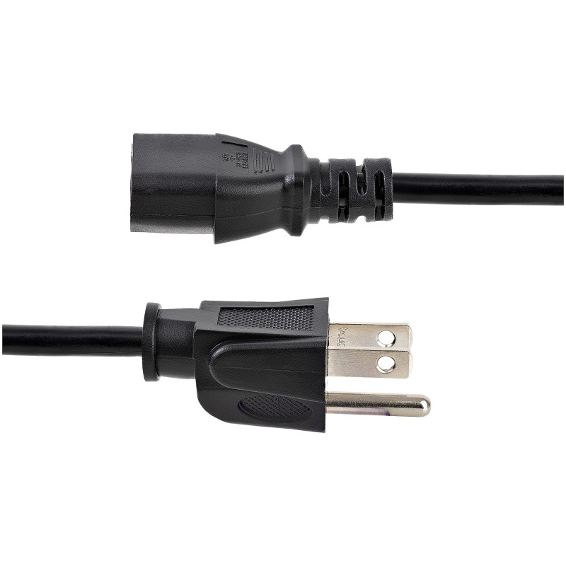 CABLE DE 6M DE ALIMENTACION DE COMPUTADORA, NEMA 5-15P A C13, 10A 125V, 18AWG, CABLE DE REPUESTO PARA IMPRESORA - STARTECH.COM MOD. PXT10120 image 3