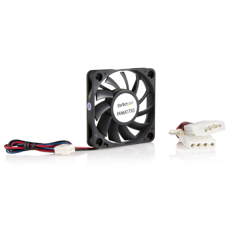 VENTILADOR PARA GABINETE DE COMPUTADORA - VENTILADOR INTERNO PARA TORRE - VENTILADOR 60X10MM CON CONECTOR TX3 - STARTECH.COM MOD. FAN6X1TX3 image 7