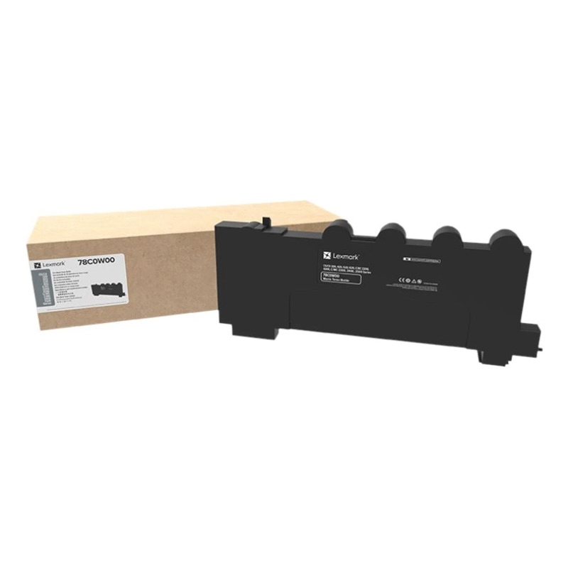 BOTELLA DE TONER RESIDUAL LEXMARK / 78C0W00 /HASTA 25,000 IMPRESIONES / 5 DE COBERTURA / P/MODELOS MC2535DW ,C2535DW,CX622ADE,CS421DN,CS521DN,CX625ADHE,CX522ADE,CS622DE,CX421ADN