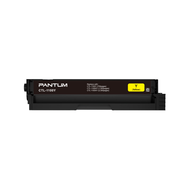 TONER PANTUM CTL1100XY AMARILLO, RENDIMIENTO 2300 PAGINAS, PARA EQUIPO CP1100DW Y CM1100ADW