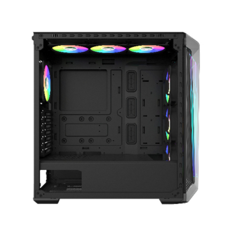 GABINETE COOLER MASTER MASTERBOX 540 CON VENTANA ARGB, MID-TOWER, MINI ITX/MICRO ATX/ATX/E-ATX, USB 3.2, SIN FUENTE, NEGRO image 5