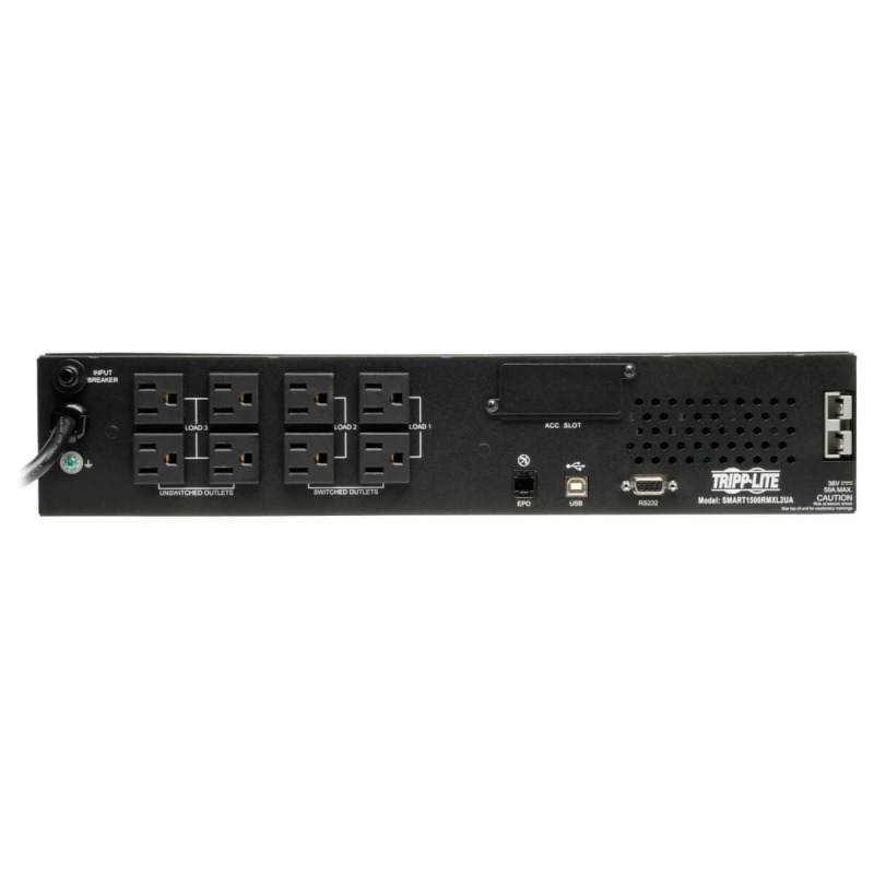 UPS TRIPP LITE SMART1000RMXL2U SERIE SMARTPRO 1000 VA 1000 W 120 V ONDA SINUSOIDAL, INTERACTIVO, 8 CONTACTOS, OPCION DE TARJETA RED, LCD,USB,DB99,2U EN RACK O TORRE. GARANTIA 2 AÑOS. image 3