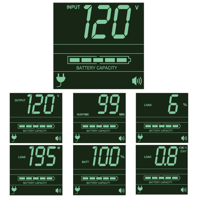 UPS TRIPP LITE SMART1000RMXL2U SERIE SMARTPRO 1000 VA 1000 W 120 V ONDA SINUSOIDAL, INTERACTIVO, 8 CONTACTOS, OPCION DE TARJETA RED, LCD,USB,DB99,2U EN RACK O TORRE. GARANTIA 2 AÑOS. image 7