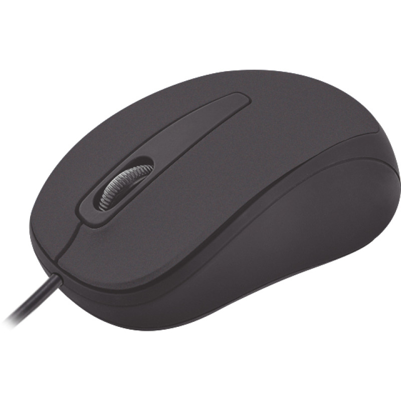 MOUSE OPTICO QUARONI ALAMBRICO COLOR NEGRO 1200 DPI
