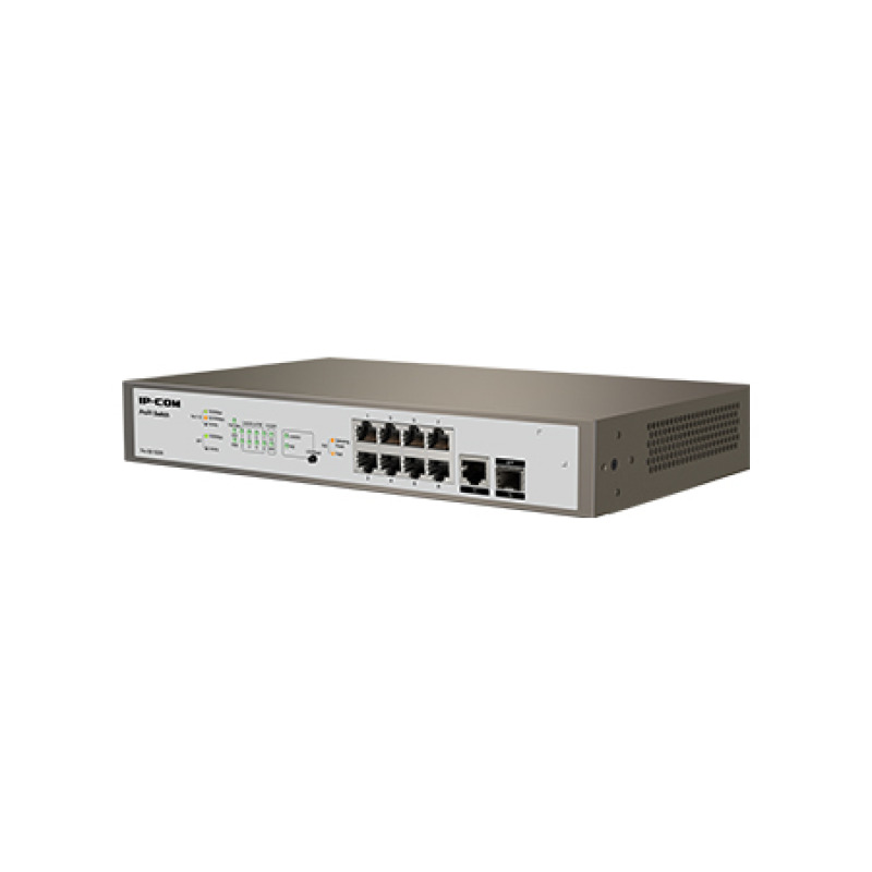 SWITCH TENDA PRO-S8-150W ADMINISTRABLE 8 PUERTOS POE1 FIBRA OPTICA CAPA 3 (L3) ETHERNET 10/100/1000 BASE-T (POE), 1 PUERTO ETHERNET 10/100/1000 BASE-T DATOS 1 PUERTO SFP 1000 BASE-X image 2