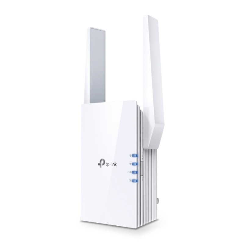 TP-LINK - RE705X / Extensor de Rango Wi-Fi 6 AX3000 / Hasta 2400Mbps / Cubre hasta 140 Metros Cuadrados y 30 Dispositivos / Compatibles EasyMesh