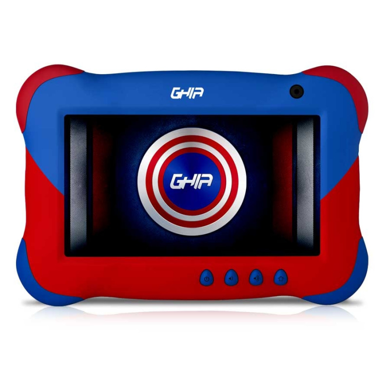 TABLET GHIA 7 KIDS/A133 QUADCORE/1GB RAM/16GB /2CAM/WIFI/BLUETOOTH/2500MAH/ANDROID 11 GO /AZUL