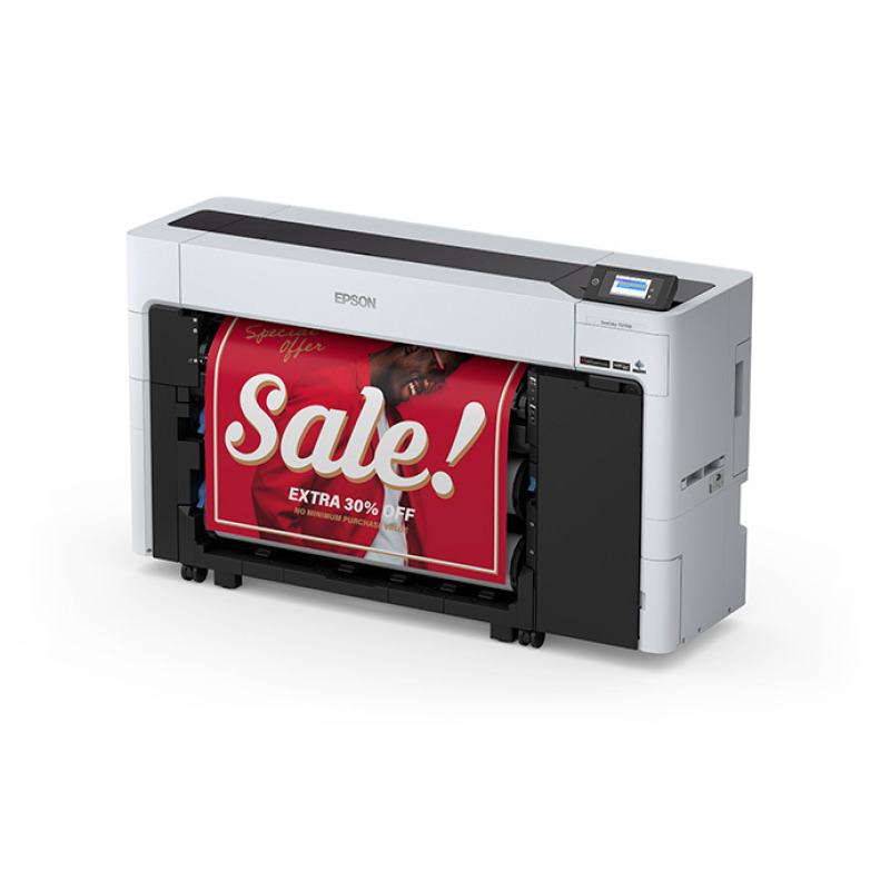 PLOTTER EPSON SURECOLOR T5770DR, IMPRESORA, 36 PULGADAS, 91 CM, USB, ETHERNET (RED), DOBLE ROLLO, 6 TINTAS, 2400 X 1200 PPP image 2