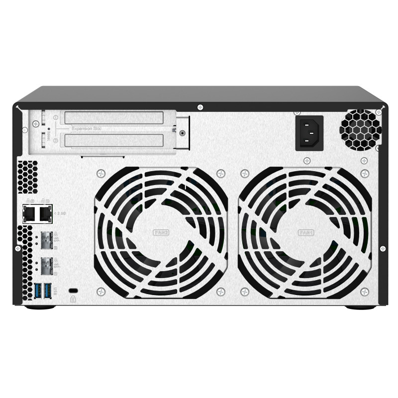 NAS QNAP TS-832PX-4G/ 8 BAHIAS SATA HDD DE 3,5/ NUCLEO CUADRUPLE 1.7GHZ/4GB DDR4 SODIMM AMPLIABLE A 16GB/2 PTO 2,5 GBE /2 PTO 10 GBE /USB 3.2 X3/ HOTSWAP/ NO INCLUYE DISCOS/ HASTA 144TB image 7