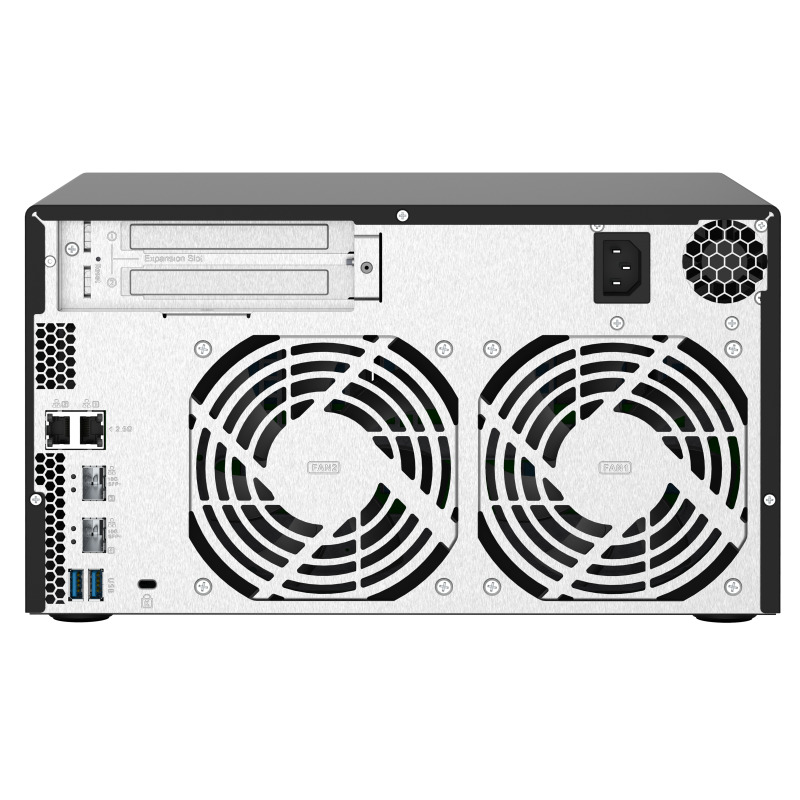 NAS QNAP TS-832PX-4G/ 8 BAHIAS SATA HDD DE 3,5/ NUCLEO CUADRUPLE 1.7GHZ/4GB DDR4 SODIMM AMPLIABLE A 16GB/2 PTO 2,5 GBE /2 PTO 10 GBE /USB 3.2 X3/ HOTSWAP/ NO INCLUYE DISCOS/ HASTA 144TB image 10