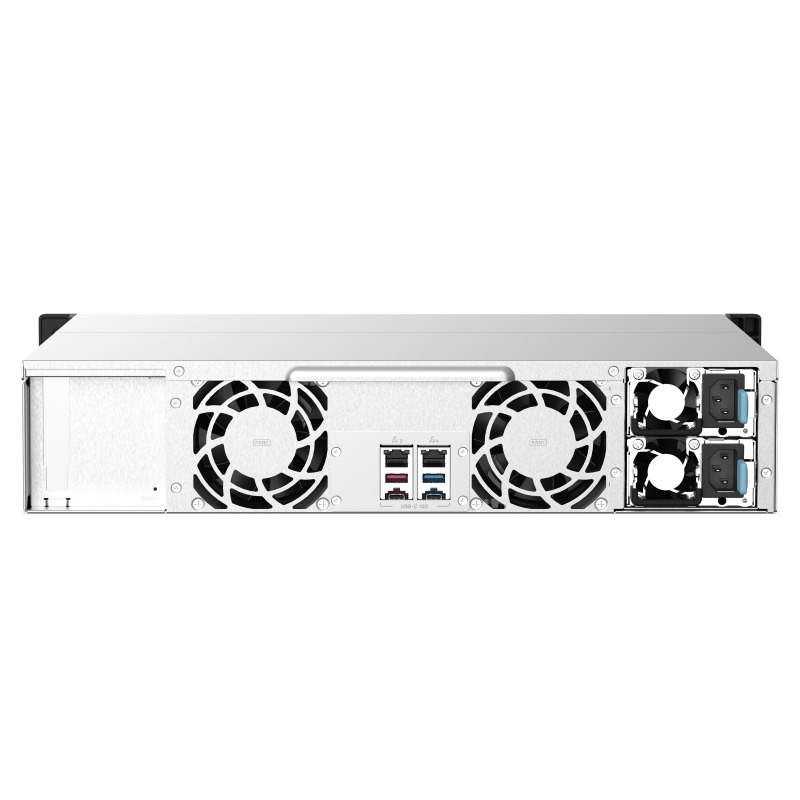 NAS QNAP TS-1273AU-RP-8G /FUENTE REDUNDANTE/ 12 BAHIAS SATA HDD 3,5/RACK 2U/NUCLEO CUADRUPLE 2.2 GHZ/8GB DDR4 UDIMM HASTA 64GB/2 PTO 2,5 LAN GBE /USB 3.0 X1/ USB 3.2 X2 /HOTSWAP/ NO INCLUYE DISCO image 12