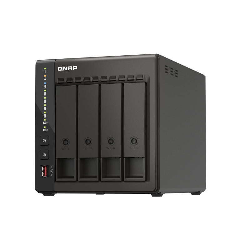 NAS QNAP TS-453E-8G / 4 BAHIAS / TORRE / INTEL CELERON 4NUCLEOS 2.6GHZ / 8GB RAM DDR4 / LAN 2,5GBE2 / HDMI2 / USB 3.22 / USB 2.02 / SOPORTA M.2 22802 / HOT SWAP / NO INCLUYE DISCOS image 10