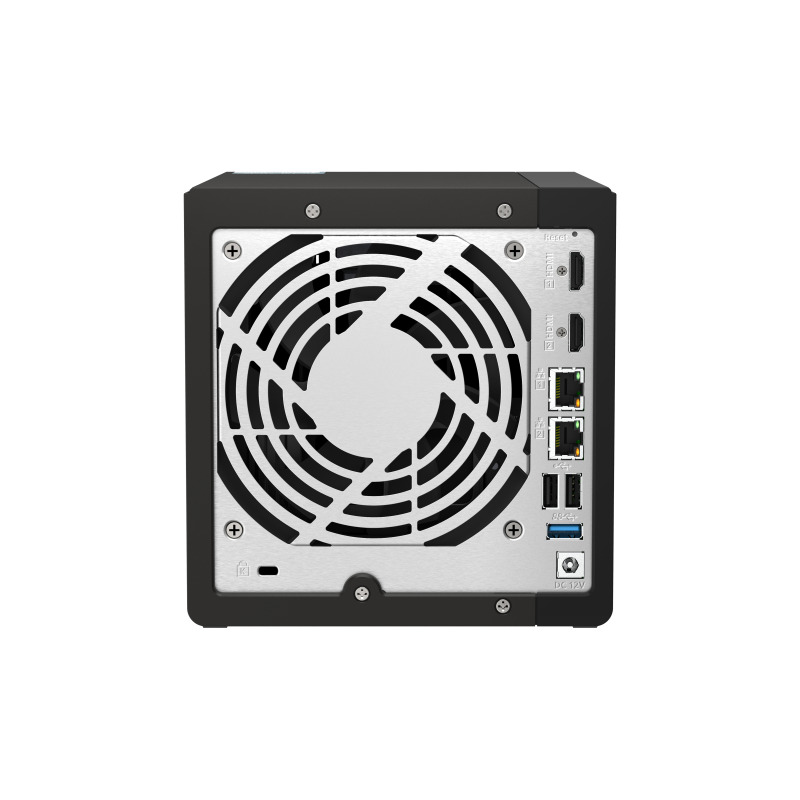 NAS QNAP TS-453E-8G / 4 BAHIAS / TORRE / INTEL CELERON 4NUCLEOS 2.6GHZ / 8GB RAM DDR4 / LAN 2,5GBE2 / HDMI2 / USB 3.22 / USB 2.02 / SOPORTA M.2 22802 / HOT SWAP / NO INCLUYE DISCOS image 14