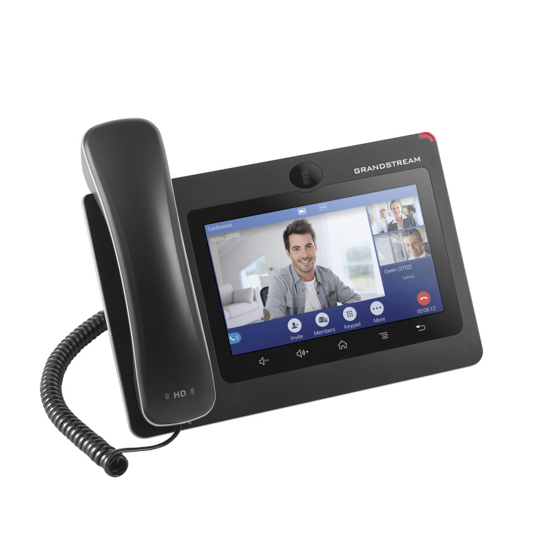 Teléfono IP GrandStream Empresarial para Videoconferencias con Android 7 16 lineas procesador 4 nucleos image 3