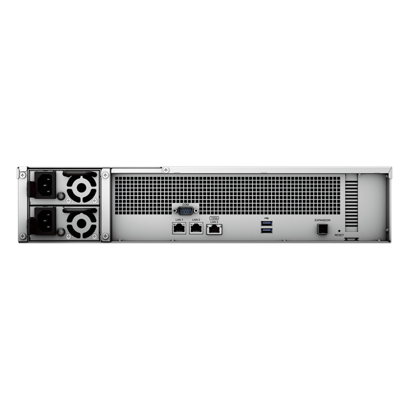 NAS SYNOLOGY RS2423 /12 BAHIAS /NUCLEO CUADRUPLE 3.3GHZ/8GB DDR4/HASTA 216 TB /LAN GIGABIT X2/ LAN 10GBE X1/ USB 3.2 X2/HOTSWAP/ AMD RYZEN V1780B image 5