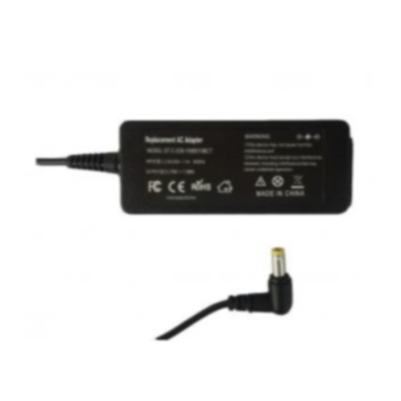Generico AC-MINI adaptador e inversor de corriente Interior 40 W Negro