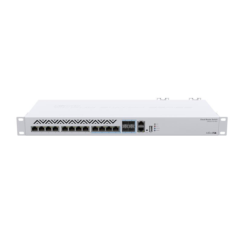 CRS3124C8XGRM Cloud Router Switch 8 Puertos 10G RJ45 4 compartidos RJ45/SFP