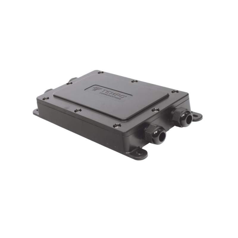 Cierre de Empalme Interior/Exterior para 12 fusiones IP68 4 puertos image 4