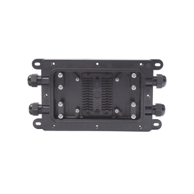 Cierre de Empalme Interior/Exterior para 12 fusiones IP68 4 puertos image 5