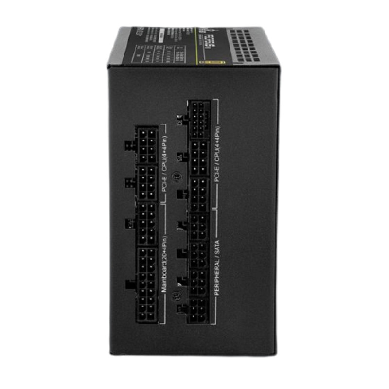 FUENTE DE PODER YEYIAN (YFG-85031-01) 850W, MODULAR, 80PLUS ORO, VENTILADOR DE 140 MM, NEGRO image 3