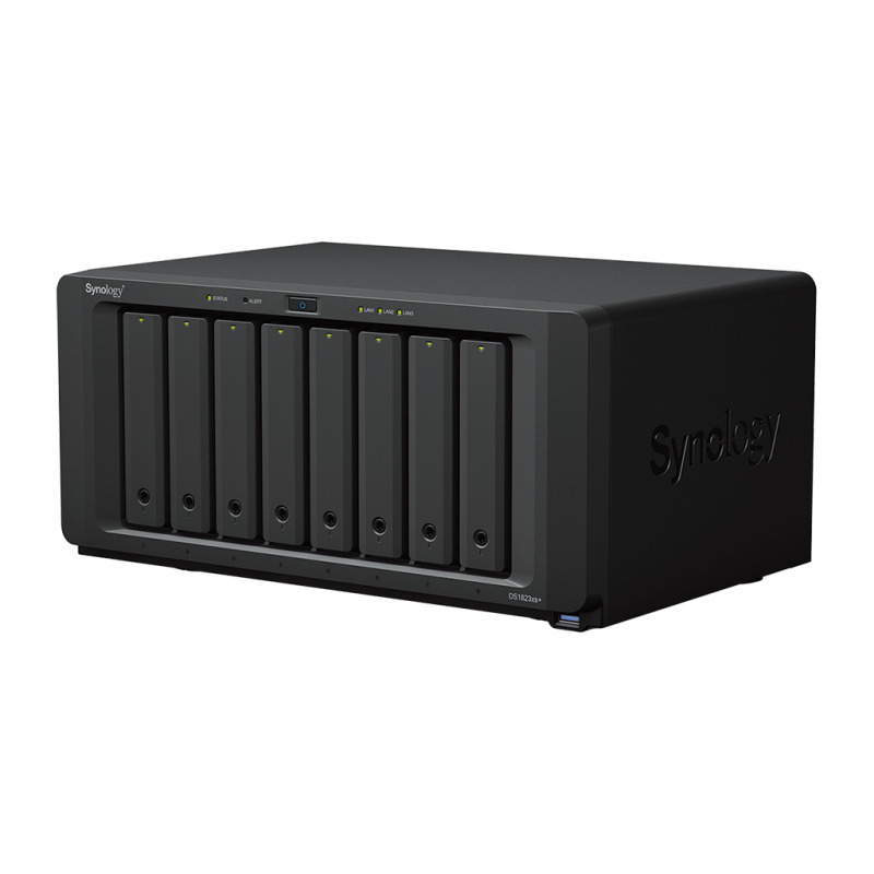 NAS SYNOLOGY DS1823XS+ /8 BAHIAS HASTA 144 TB /NUCLEO CUADRUPLE 3.3 GHZ/8GB DDR4/  LAN 2 GBE X2/ LAN 10GBE X1/USB 3.2 X3/ HOTSWAP/ SIN DISCOS DUROS/ AMD RYZEN V1780B image 3