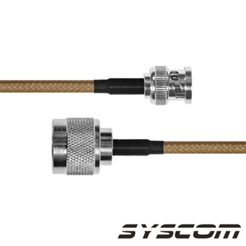 Jumper con Cable LP142 de 60 cm con Conectores BNC Macho a N Macho image 2