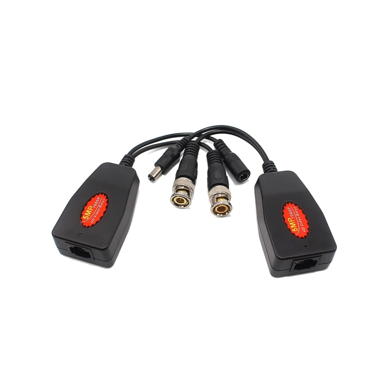 SAXXON VB-04 - Par de transceptores 4K para video y energía, con entradas RJ45, 4K hasta 150m con CVI, 4MP y 2MP hasta 250m image 3