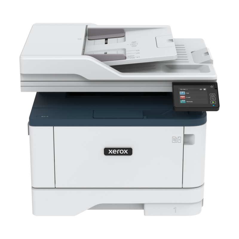 MULTIFUNCIONAL XEROX B315, 42PPM, LASER MONOCROMATICA, USB 2.0, ETHERNET RED, WIFI, DUPLEX, CARTA, A4