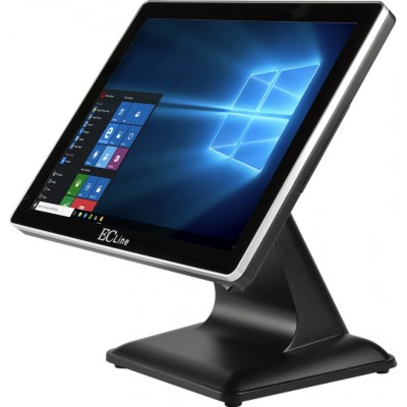 TERMINAL PUNTO DE VENTA EC LINE EC-VP-1100-256-WIN, AIO TOUCH, NEGRO, 15 PULGADAS, WIN 10 OIT ENTERPRISE, CELERON J6412, RAM 8 GB, 256 GB SSD, 4 USB, ETHERNET, SERIAL, RJ11 image 2