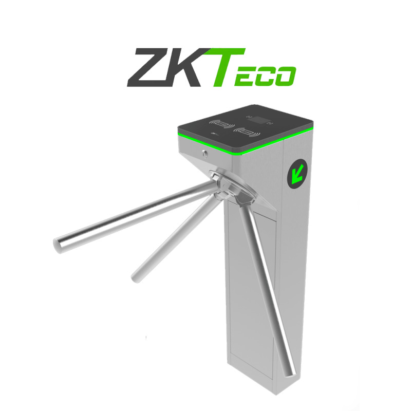 ZKTECO MTS1000 - Torniquete Bidireccional / Acero SUS304  / 110V / 25 x min / Carril 50 cm / Exterior Protegido / 2 millones de Ciclos / No cuenta con Lectores y Panel / Compatible con Equipos de Rostro, Palma, Huella, Tarjeta y Código QR