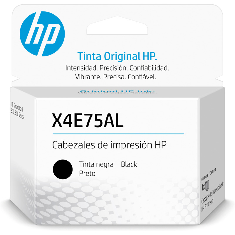 CABEZAL HP  X4E75AL DE SUSTITUCION NEGRO SMART TANK 500/515/519/530/615