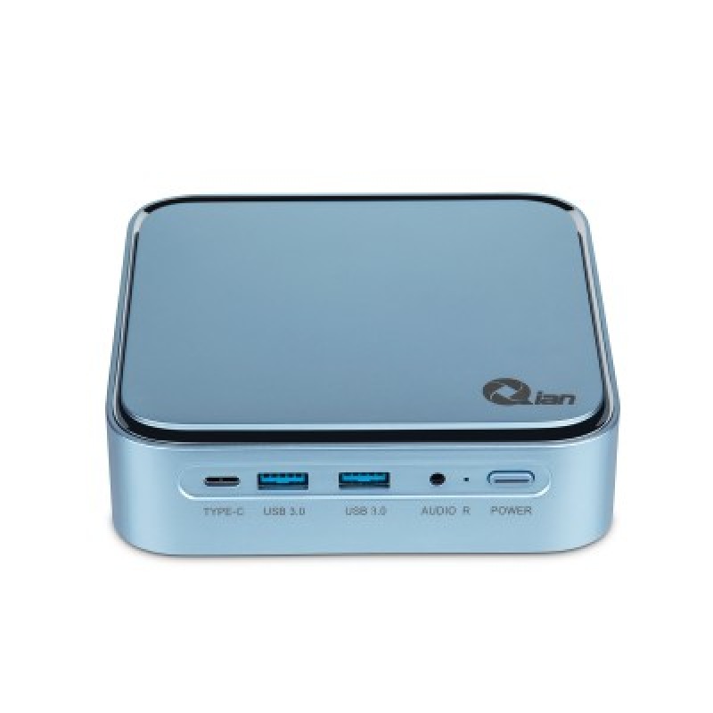 MINI PC QIAN (QII-11381) CORE I3-1115G4,8GB DDR4,128 NVME,USB 3.0,USB C,HDMI,DP,WIFI,BT,W11 PRUEBA
