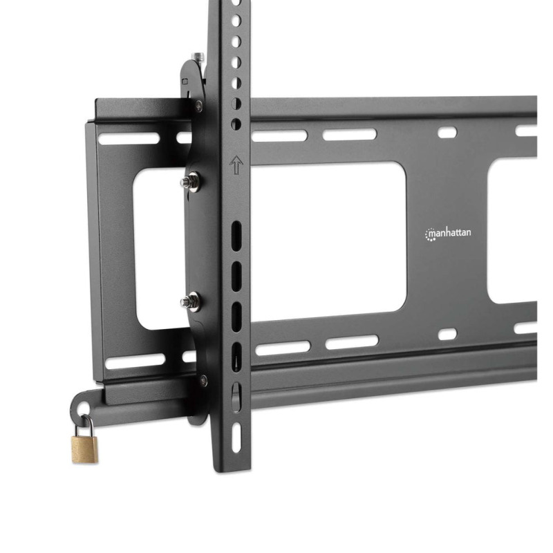 Soporte de Pared para TV Antirrobo Exterior, con Inclinación, para Pantallas de 37" a 86" , Soporte de Pared para TV Antirrobo Exterior Sostiene un TV de 37" a 86" de hasta 80 kg (176 lbs.), con diseño resistente a la intemperie y bloqueable, inclinación image 10