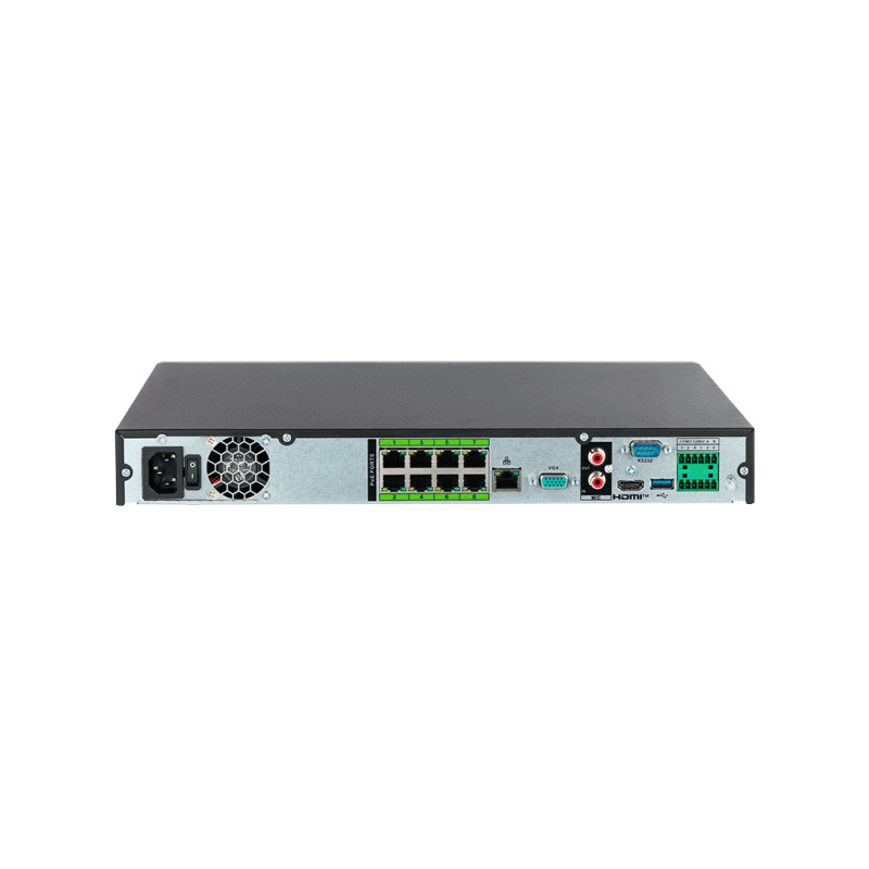 DAHUA DHI-NVR5216-8P-EI2- NVR IP 8k/ Acupick/ WizSense/ 16 canales 1U con 8 PoE, 2 HDD, H.265+/H.265, 448 Mbps, reconocimiento y detección facial, protección perimetral/ SMD Plus/ IA por cámara/ ANPR/ mapa de calor/8K HDMI output/ image 2