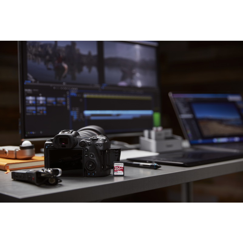 MEMORIA FLASH SD KINGSTON SDXC CANVAS REACT PLUS 256GB 300R/260W UHS-II U3 V90 (SDR/256GB) image 9