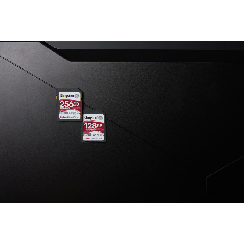 MEMORIA FLASH SD KINGSTON SDXC CANVAS REACT PLUS 128GB 300R/260W UHS-II U3 V90 (SDR/128GB) image 8