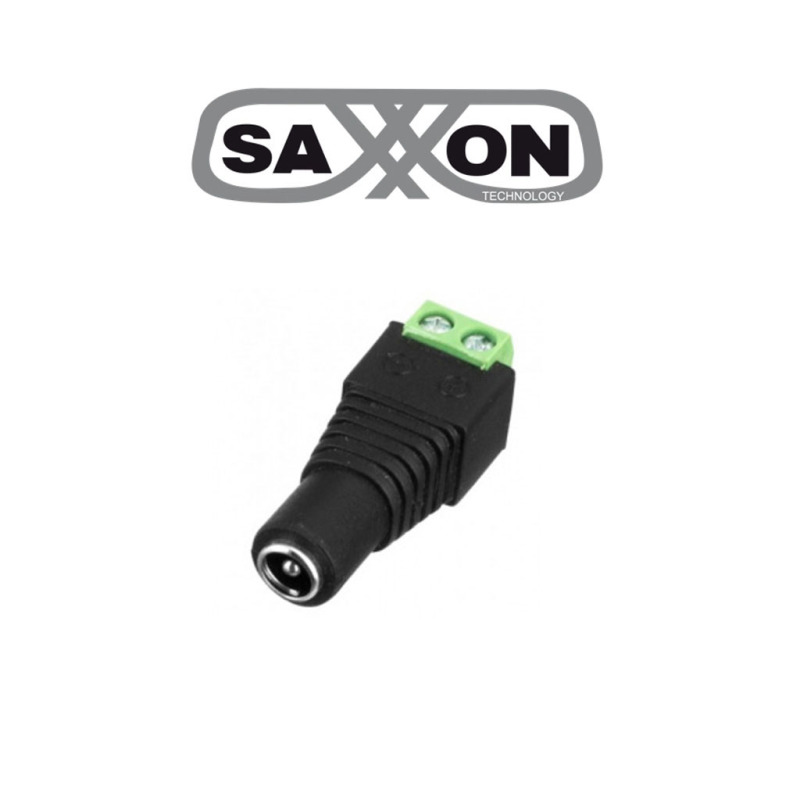 SAXXON PSUBR13B - Bolsa de 10 conectores hembra / Para fuente de poder / Bloque para atornillar positivo y negativo