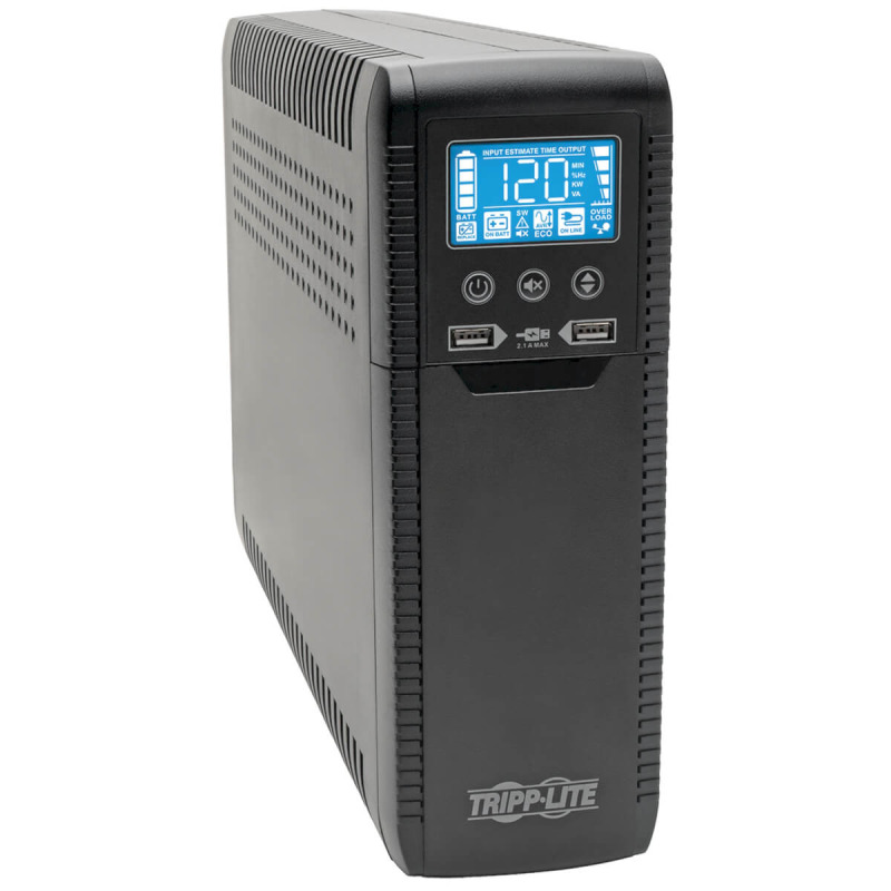 NO BREAK TRIPP-LITE ECO1300LCD 120V 50/ 60HZ, 1300VA / 720 WATTS INTERACTIVO CON USB Y 10 CONTACTOS, AVR, SERIE ECO, ENERGY STAR V2.0. GARANTIA LIMITADA DE 3 AÑOS.