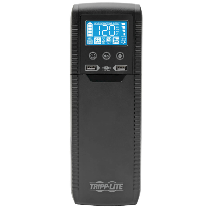 NO BREAK TRIPP-LITE ECO1300LCD 120V 50/ 60HZ, 1300VA / 720 WATTS INTERACTIVO CON USB Y 10 CONTACTOS, AVR, SERIE ECO, ENERGY STAR V2.0. GARANTIA LIMITADA DE 3 AÑOS. image 3