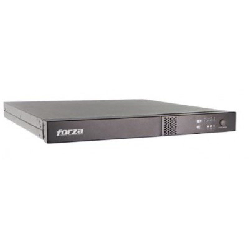 UPS DOBLE CONVERSION EN LINEA FORZA FDC-1001RUL CON CAPACIDAD DE 1000VA/800W  FP 0.9 ONDA SENOIDAL PURA 3 SALIDAS 120V NEGRO image 2