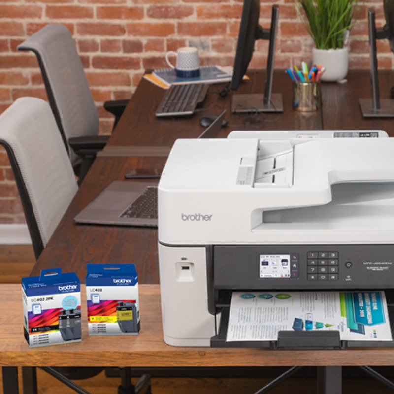 Brother LC402YS cartucho de tinta 1 pieza(s) Original Rendimiento estándar Amarillo image 3