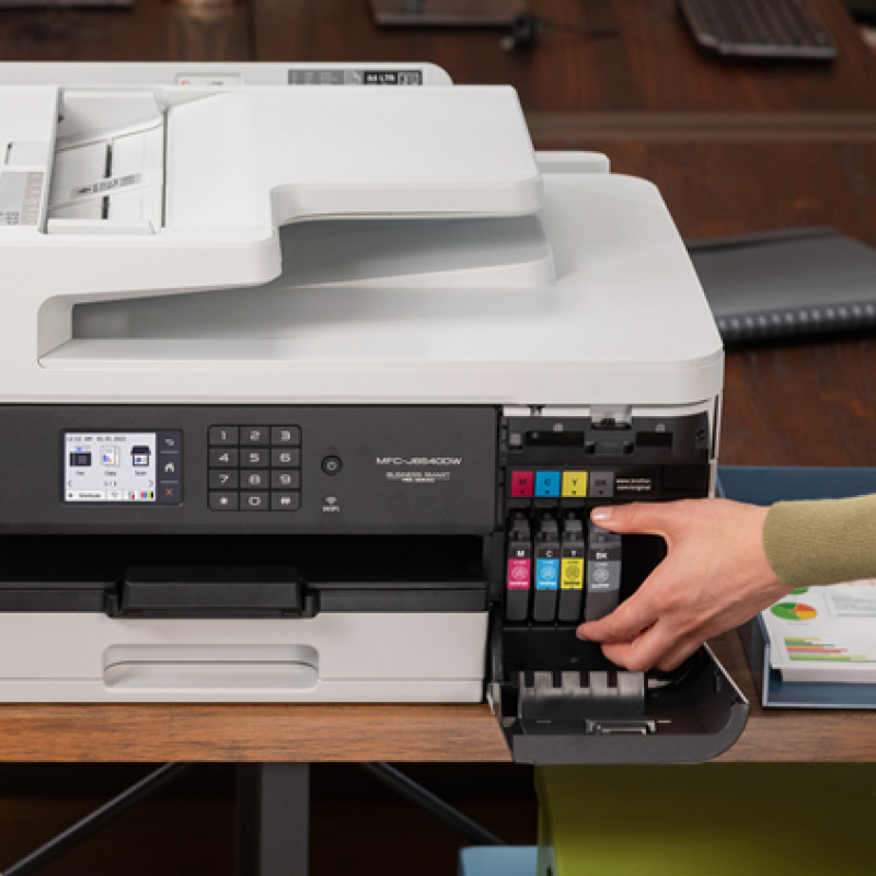 Brother LC402YS cartucho de tinta 1 pieza(s) Original Rendimiento estándar Amarillo image 4