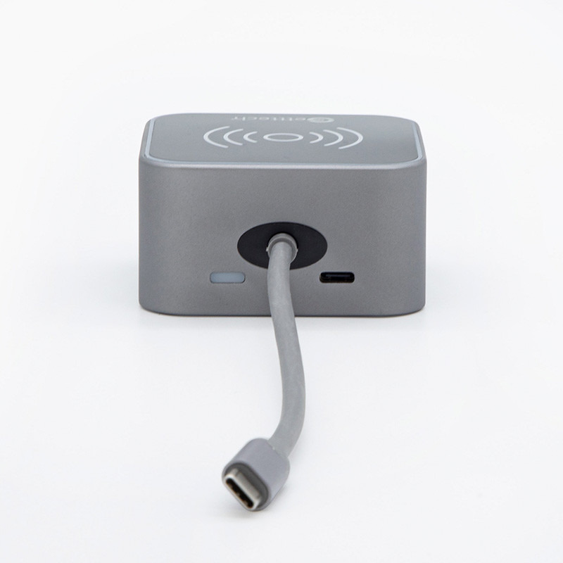 Getttech GHW-69401 nodo concentrador USB 3.2 Gen 1 (3.1 Gen 1) Type-C Negro, Plata image 3