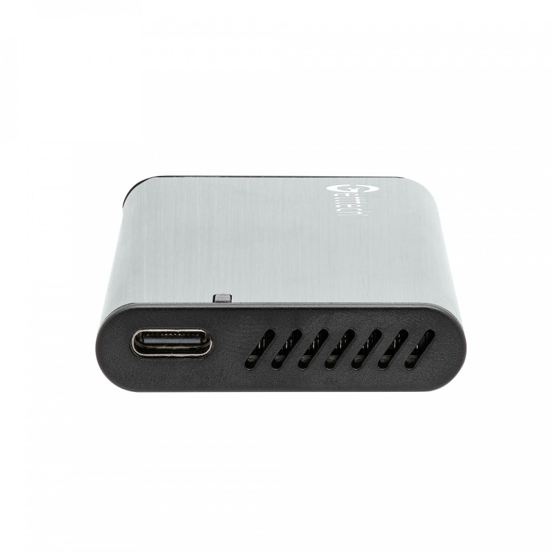 GABINETE P/SSD M.2 GETTTECH (GCE-M231-01) PARA SSD M.2 HASTA 2TB, CONEXION USB C, PLATA image 5