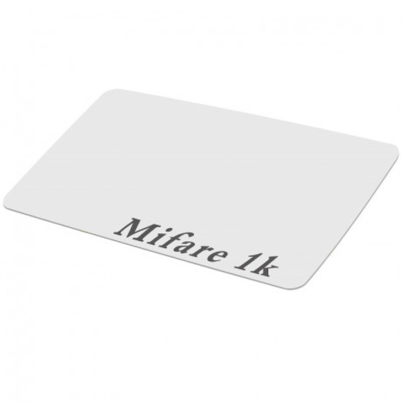 TARJETA PVC BLANCA MIFARE NXP 1KB (IMPRIMIBLE EN DTC/RETRANSFER Y LAMINABLE)