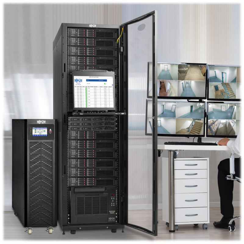 NOBREAK  TRIPP LITE S3M20K3B TRIFASICO DE DOBLE CONVERSION 20 KVA 20000 W, 208V / 220V / 120V / 127V 20KVA/KW, 3 SERIES DE BATERIAS INTERNAS GARANTIA LIMITADA POR 2 AñOS image 5