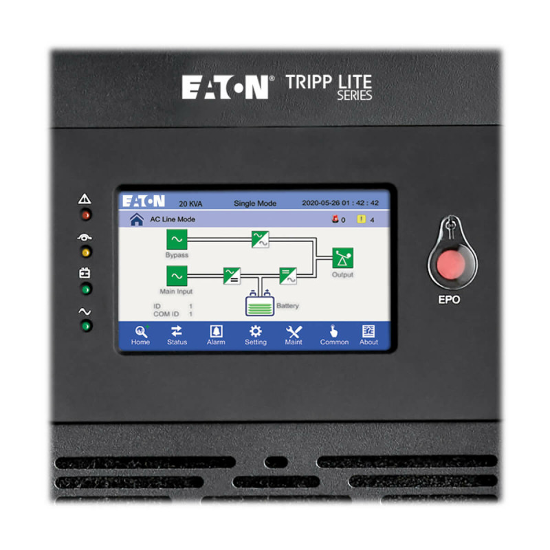 NOBREAK  TRIPP LITE S3M20K3B TRIFASICO DE DOBLE CONVERSION 20 KVA 20000 W, 208V / 220V / 120V / 127V 20KVA/KW, 3 SERIES DE BATERIAS INTERNAS GARANTIA LIMITADA POR 2 AñOS image 10