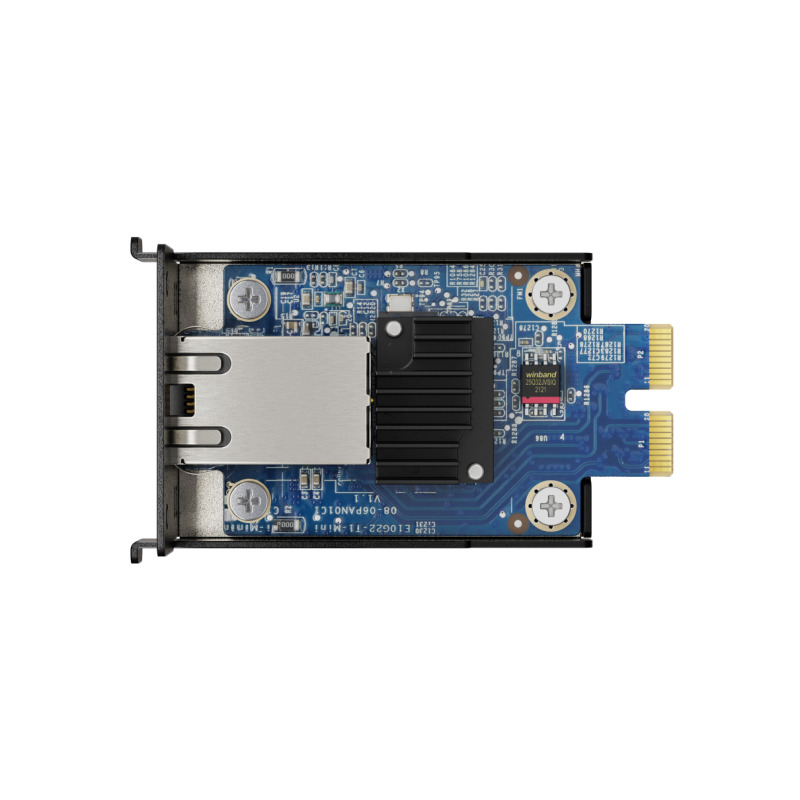 TARJETA DE RED SYNOLOGY E10G22-T1-MINI DE 1 PUERTO ETHERNET 10 GBE DE ALTA VELOCIDAD, PCIE 3.0 X2 PARA NAS DS923+, DS723+, RS422+, DS1522+.