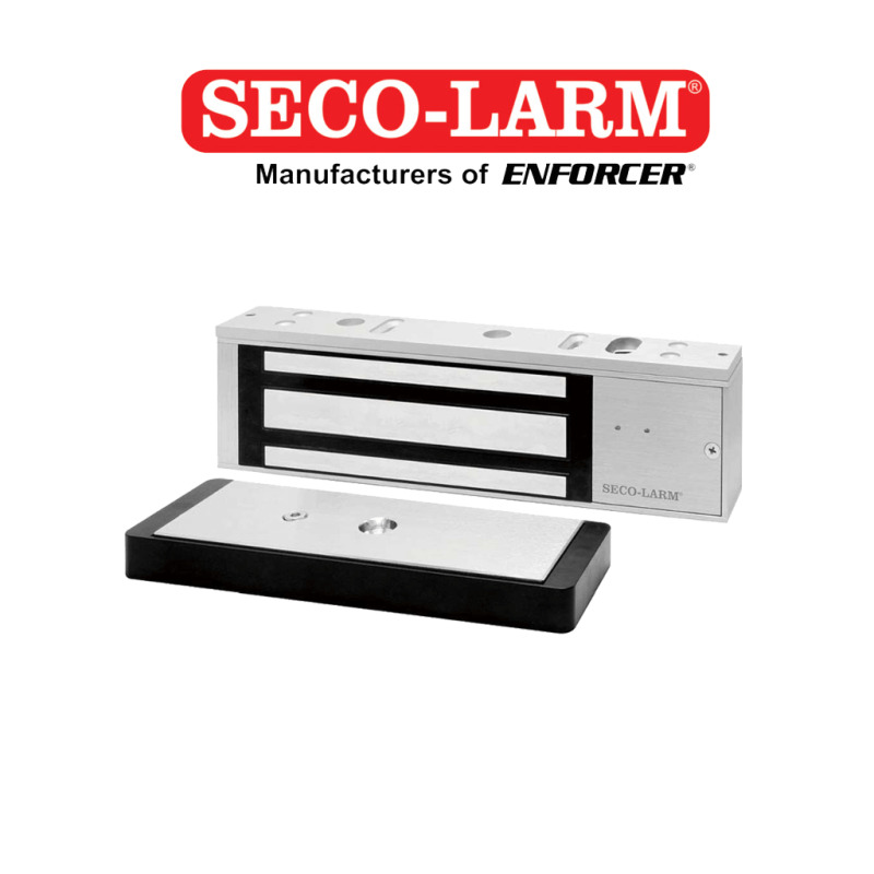 E941SA1K2DPSQ - Cerradura Electromagnética De 1200 Lb / Led De Estado / Sensor De Adherencia / Sensor De Posición De La Puerta / 12/24 VDC / Homologada UL image 2