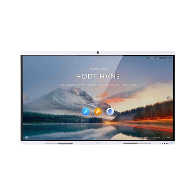 HUAWEI IdeaHub B2 Pantalla interactiva para Colaboración Inteligente 86 4K UHD Android 9 WiFi blanco Jade